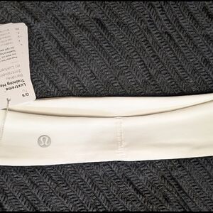 Lululemon Athletica Cream Hairband